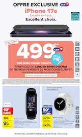 Promos Montre dans le catalogue "Carrefour" de Carrefour Montre en promo dans le catalogue Carrefour à la page 79