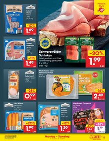 Wurst im aktuellen Netto Marken-Discount Prospekt (Lübeck) Wurst im Netto Marken-Discount Prospekt "Aktuelle Angebote" mit 73 Seiten (Lübeck)