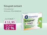 Sinupret extract bei mea - meine apotheke im Prospekt "" für 12,95 €