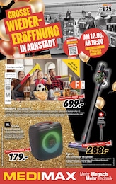 MEDIMAX Prospekt "GROSSE WIEDERERÖFFNUNG IN ARNSTADT", 12 Seiten, 12.06.2026 - 12.06.2026 Aktueller MEDIMAX Prospekt, "GROSSE WIEDERERÖFFNUNG IN ARNSTADT", mit Angeboten der Woche, gültig von 12.06.2026 bis 12.06.2026