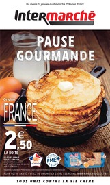 Catalogue Supermarchés Intermarché Contact en cours à Cuisery et alentours, "PAUSE GOURMANDE", 8 pages, 27/01/2026 - 01/02/2026