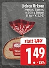 EDEKA - Lieken Urkorn Angebot im Prospekt Lieken Urkorn bei EDEKA im Prospekt "" für 1,49 €