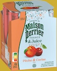 Boisson gazeuse aromatisée pêche cerise - Maison Perrier - Intermarché Super à Tours Boisson gazeuse aromatisée pêche cerise - Maison Perrier en promo chez Intermarché Super Tours à 1,40 €