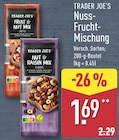 Nuss-Frucht-Mischung im Angebot bei ALDI Nord in Potsdam Nuss-Frucht-Mischung Angebote von TRADER JOE'S bei ALDI Nord Potsdam für 1,69 €