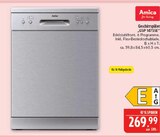 Aktuelles Geschirrspüler „GSP 14755E“ Angebot bei Marktkauf in Nürnberg ab 269,99 €