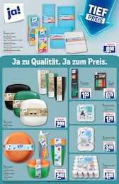 REWE Teller im Prospekt 