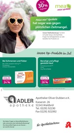 Aktueller mea - meine apotheke Apotheke Prospekt in Ruppichteroth und Umgebung, "Unsere Juli-Angebote" mit 4 Seiten, 01.07.2025 - 31.07.2025