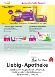 mea - meine apotheke Schmerzmittel im Prospekt mea - meine apotheke Schmerzmittel im Prospekt