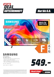 Fernseher Angebot & Preis im aktuellen MediaMarkt Saturn Prospekt Fernseher Angebot im aktuellen MediaMarkt Saturn Prospekt auf Seite 12