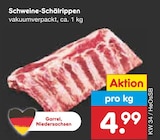 Aktuelles Schweine-Schälrippen Angebot bei Netto Marken-Discount in Rostock ab 4,99 €