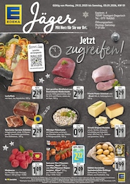 EDEKA Prospekt "Aktuelle Angebote" für Stuttgart, 2 Seiten, 29.12.2025 - 03.01.2026