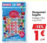 Kaugummi-kugeln für 1,00 € bei Mäc-Geiz im Angebot Kaugummi-kugeln im aktuellen Mäc-Geiz Prospekt