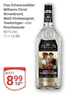 Schwarzwälder Williams Christ Birnenbrand im Angebot bei GLOBUS in Trier Schwarzwälder Williams Christ Birnenbrand Angebote von Fies bei GLOBUS Trier für 8,99 €