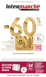 Prospectus Intermarché à Lisses, "-60% DE REMISE IMMÉDIATE SUR LE 2ÈME", 44 pages, 08/07/2025 - 20/07/2025