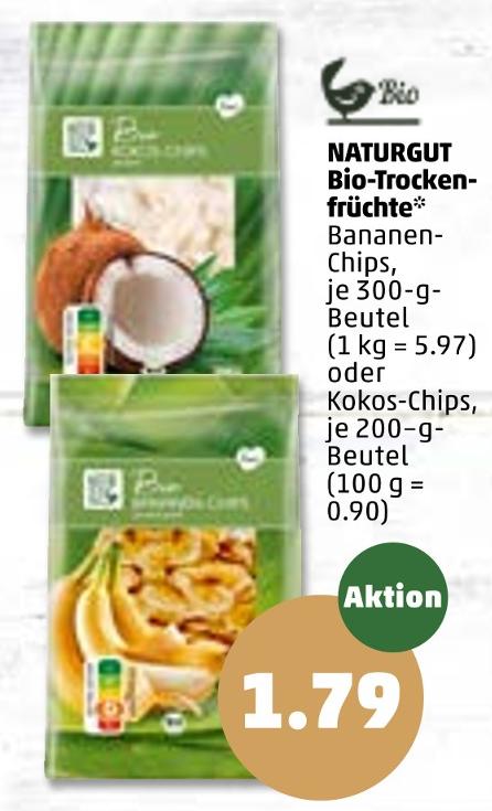 Penny-Markt Mühlhausen - Bio-Trockenfrüchte Bio-Trockenfrüchte Angebot bei Penny-Markt Mühlhausen im Prospekt Top Angebote