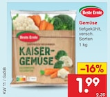 Kaisergemüse Angebote von Beste Ernte bei Netto Marken-Discount Bremerhaven für 1,99 €