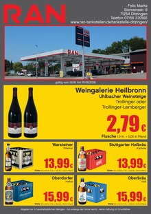 Bier im aktuellen RAN Prospekt (Sindelfingen) Bier im RAN Prospekt "RAN" mit 2 Seiten (Sindelfingen)