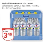 Aktuelles Mineralwasser Angebot bei GLOBUS in Oberhausen ab 3,49 €