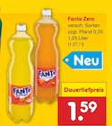 Zero Angebote von Fanta bei Netto Marken-Discount Aschaffenburg für 1,59 €