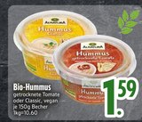 Hummus getrocknete Tomate Angebote von Alnatura bei EDEKA Ravensburg für 1,59 €