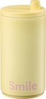 dm-drogerie markt Wittmund - Reisebecher "Smile", gelb/lavendel (350 ml) Angebot im Prospekt Reisebecher "Smile", gelb/lavendel (350 ml) bei dm-drogerie markt im Wittmund Prospekt für 29,95 €