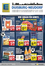 EDEKA Prospekt für Duisburg: "Aktuelle Angebote", 24 Seiten, 22.06.2026 - 27.06.2026