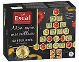 Coffret feuilletés apéritifs - Escal en promo chez Supermarchés Match Florange à 9,79 €