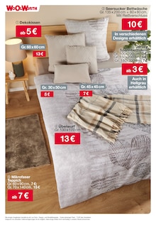 Fleecedecke Angebot im aktuellen Woolworth Prospekt auf Seite 23