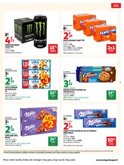 Promos Chocolat dans le catalogue "XXL" de Auchan Hypermarché Chocolat en promo dans le catalogue Auchan Hypermarché à la page 7