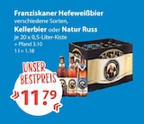 Hefeweißbier von Franziskaner im aktuellen V-Markt Prospekt für 11,79 €
