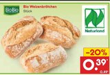 Bio Weizenbrötchen im Angebot bei Netto Marken-Discount in Bonn Bio Weizenbrötchen Angebote von BioBio bei Netto Marken-Discount Bonn für 0,39 €