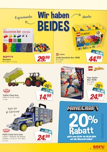 Lego im Rofu Kinderland Prospekt "Top Highlights für unterwegs und zuhause" mit 13 Seiten (Halle (Saale))