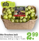Bio Trauben hell Angebote bei E center Karlsruhe für 2,99 €