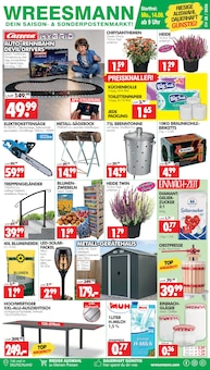 Gartenerde im aktuellen Wreesmann Prospekt (Cottbus) Gartenerde im Wreesmann Prospekt "DEIN SAISON- & SONDERPOSTENMARKT!" mit 8 Seiten (Cottbus)