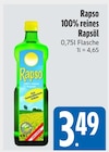 100% reines Rapsöl im E xpress Prospekt 100% reines Rapsöl von Rapso im aktuellen E xpress Prospekt für 3,49 €