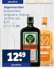 Kräuterlikör Original Angebote von Jägermeister bei Getränkewelt Herten für 12,49 €