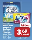 combi Kluse - Spee oder Weißer Riese Megaperls, Gel, Power-Caps oder Trio-Caps Angebot im Prospekt Spee oder Weißer Riese Megaperls, Gel, Power-Caps oder Trio-Caps bei combi im Kluse Prospekt für 3,69 €