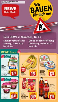 Coca Cola im REWE Prospekt "Dein Markt" mit 18 Seiten (München)