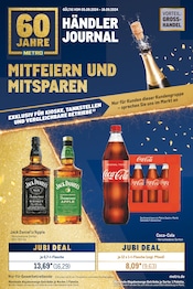 Aktueller Metro Prospekt mit Whisky, "Händler Journal", Seite 1