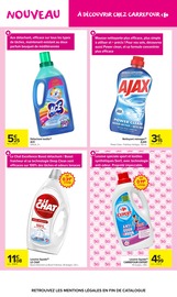 Promos Lessive dans le catalogue "LES NOUVEAUTÉS" de Carrefour Market Lessive en promo dans le catalogue Carrefour Market à la page 8