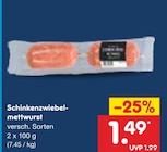Aktuelles Schinkenzwiebel-mettwurst Angebot bei Netto Marken-Discount in Hamburg ab 1,49 €