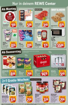 Bier im REWE Prospekt "Dein Markt" mit 34 Seiten (Gießen)