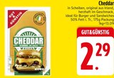 Cheddar von GUT&GÜNSTIG im aktuellen EDEKA Prospekt für 2,29 €