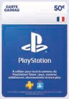 CARTE CADEAU PLAYSTATION - Hyper U à Saintes CARTE CADEAU PLAYSTATION en promo chez Hyper U Saintes à 50,00 €