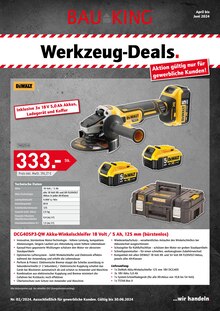 Aktueller Bauking Hagen Prospekt "Werkzeug-Deals" mit 4 Seiten