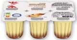 Flan gout vanille nappe de caramel à U Express dans Les Bossons