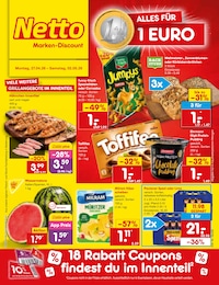 Netto Marken-Discount Prospekt für Borken: "Aktuelle Angebote", 62 Seiten, 27.04.2026 - 02.05.2026