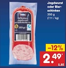 Jagdwurst im Angebot bei Netto Marken-Discount in Stendal Jagdwurst Angebote bei Netto Marken-Discount Stendal für 2,49 €