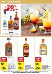 Prix et réduction Rhum Arrangé dans le prospectus Carrefour en cours Offre Rhum Arrangé dans le catalogue Carrefour du moment à la page 12