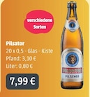 GetränkeLand Mayer - Pilsator Angebot im Prospekt Pilsator bei GetränkeLand Mayer im Prospekt "" für 7,99 €